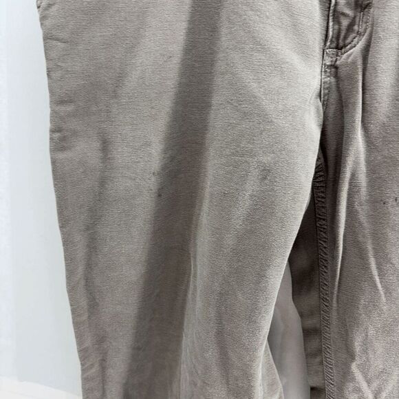 Carhartt B175 MUS Pants Mens 40x30 Pants Dungaree Mushroom Brown 2006 Utility - Picture 2 of 8